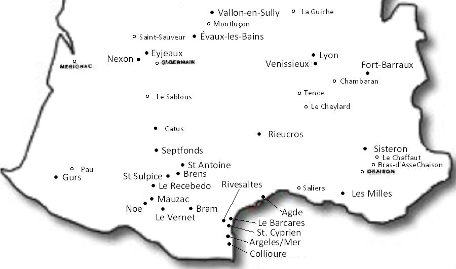 4 Dublon Berthold Internierungslager in Frankreich 900