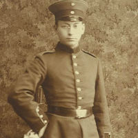 Arnold Palm 1917 als Sodat