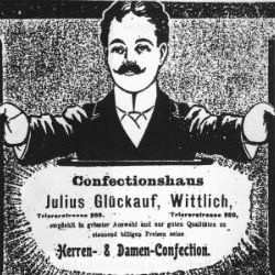 Anzeige Glückauf Wittlich 1904 250 250