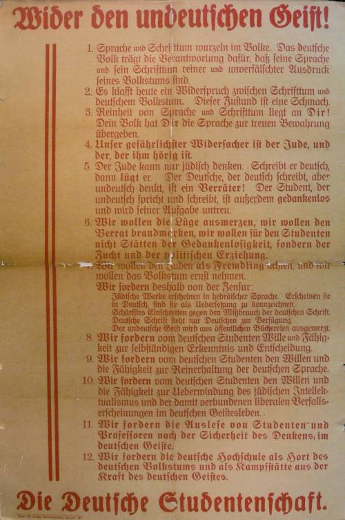 Buecherverbrennung flugblatt wiki 500