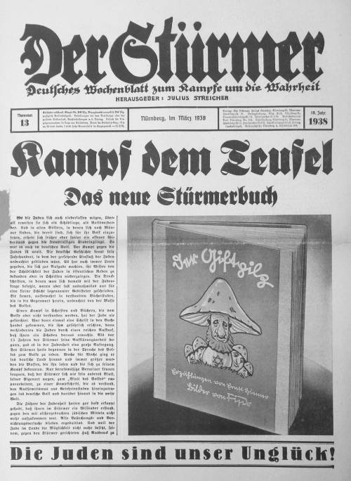 GIFTPILZ Stürmer 1938 500