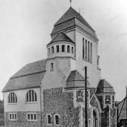 Synagoge 1910 von Osten 250
