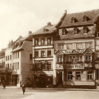 Marktplatz Wittlich um 1920